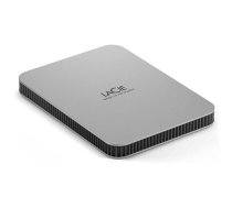 LACIE Ārējais cietais disks|LACIE|Mobilais cietais disks|1TB|USB-C|Sudraba krāsā|STLP1000400