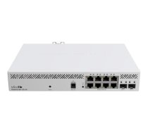 MIKROTIK Komutators|MIKROTIK|8x10Base-T / 100Base-TX / 1000Base-T|2xSFP+|CSS610-8P-2S+IN