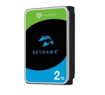 Seagate Cietais disks|SEAGATE|SkyHawk|2TB|SATA|256 MB|5400 apgr./min|Diski/galviņas 1/2|3,5"|ST2000VX017
