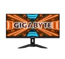 GIGABYTE LCD monitors|GIGABYTE|M34WQ-EK|34"|Gaming/21 : 9|Panelis IPS|3440x1440|21:9|144Hz|Matte|1 ms|Garnitūra|Garnitūra|Regulējams augstums|Nokrāsojums|M34WQ