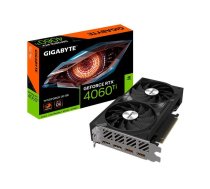 GIGABYTE Grafiskā karte|GIGABYTE|NVIDIA GeForce RTX 4060 Ti|8 GB|GDDR6|128 bitu|PCIE 4.0 16x|GPU 2550 MHz|2xHDMI|2xDisplayPort|GV-N406TWF2OC-8GD