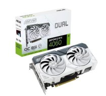 Asus VGA PCIE16 RTX4060 8GB GDDR6/DUAL-RTX4060-O8G-WHITE ASUS