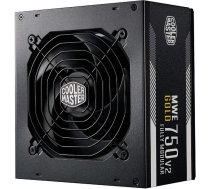 COOLER MASTER Power Supply|COOLER MASTER|750 Watts|Efficiency 80 PLUS GOLD|PFC Active|MTBF 100000 hours|MPE-7501-AFAAG-EU