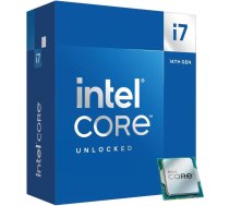 INTEL CPU|INTEL|Desktop|Core i7|i7-14700K|Raptor Lake|3400 MHz|Cores 20|33MB|Socket LGA1700|125 W |GPU UHD 770|BOX|BX8071514700KSRN3X