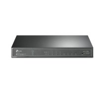 TP-LINK Switch|TP-LINK|Omada|TL-SG2008P|Type L2+|Desktop/pedestal|8x10Base-T / 100Base-TX / 1000Base-T|PoE+ ports 4|62 Watts|TL-SG2008P