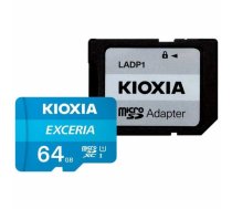 KIOXIA KIOXIA MICROSD KARTE 64GB CLASS 10 + ADAPTER SD