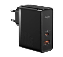 Baseus Baseus GaN5 Pro Adapteris / Lādētājs USB-C / USB / 100W / 1m kabelis