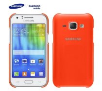 SAMSUNG Samsung EF-PJ100BOE Oriģināls Aizmugures Maks priekš Samsung J100H Galaxy J1 Oranžs