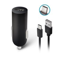 Forever Forever M02 USB Auto Lādētājs + USB-C Vads 1.2m