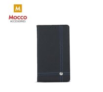 Mocco Mocco Smart Focus Book Case Grāmatveida Maks Telefonam Samsung G955 Galaxy S8 Plus Melns / Zils
