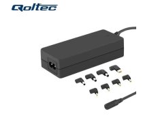 Qoltec Qoltec 50011 Universāls 65W (Max 3.5A) AC Automātisks Portatīvā datora lādētājs ar 8 konektoriem