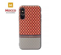 Mocco Mocco Trendy Grid And Stripes Silikona Apvalks Priekš Apple iPhone 7 Plus / 8 Plus Sarkans (Pattern 2)