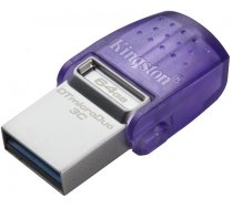 Kingston Kingston DataTraveler microDuo 3C 256GB USB Type-A + USB Type-C USB Zibatmiņa