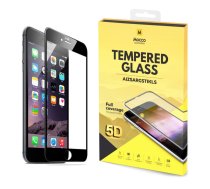 Mocco Mocco Full Glue 5D Signature Edition Tempered Glass Aizsargstikls Pilnam Ekrānam Apple iPhone 6 Plus / 6S Plus Melns