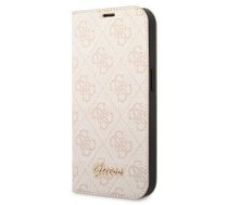 GUESS Guess GUBKP14LHG4SHP Grāmatveida Apvalks Priekš Apple iPhone 14 Pro