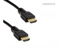 Omega Omega OCHB45 HDMI Gold Platted Kabelis 19pin / 2160p / Ultra HD / 4K / 5m