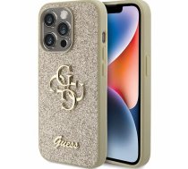 GUESS Guess Fixed Glitter Big 4G Case Aizsargapvalks Priekš Apple iPhone 15 Pro