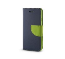 Mocco Mocco Smart Fancy Book Case Grāmatveida Maks Telefonam HTC U11 Zils / Zaļš