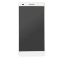 OEM OEM displeja bloks + rāmis priekš Huawei Honor 7 white