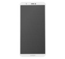 OEM OEM displeja bloks + rāmis Huawei P Smart white