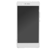 OEM OEM displeja bloks + rāmis Huawei P9 Lite, balts, bez logotipa