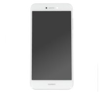 OEM OEM displeja bloks + rāmis priekš Huawei P8 lite 2017 white