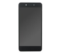 OEM OEM displeja bloks + rāmis Huawei Nova Smart melns, bez logotipa