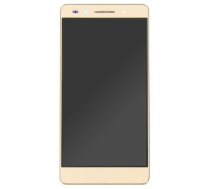 OEM OEM displeja bloks + rāmis Huawei Honor 7 zelta krāsā