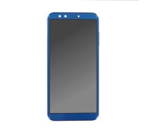 OEM OEM displeja bloks + rāmis Huawei Honor 9 Lite zilam, bez logotipa