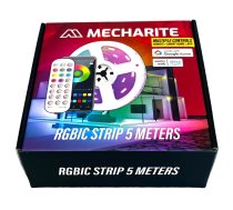 MECHARITE RGBIC Strip 5 Metri Smart Home (Jauna)