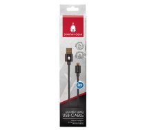 PlayStation 4/Xbox One USB to Micro USB Spartan Gear Double Sided Cable 3m Black (Jauns)