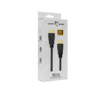 White Shark HDMI 2.1 Cable 8K 60Hz 2m (Jauns)