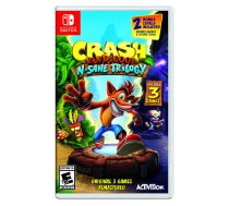 Crash Bandicoot N.Sane Trilogy Ar 2 Bonusa Līmeņiem Nintendo Switch (Jauna)