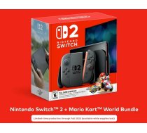 Nintendo Switch 2 Console/Konsole + Mario Kart World Bundle (Jauna)