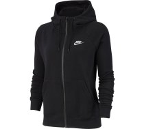 Nike Essentials Hoodie FZ FLC women's sweatshirt black BV4122 010
