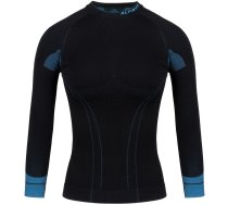 Alpinus Tactical Base Layer women's thermal sweatshirt black and blue GT43210