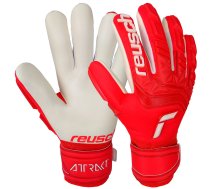 Reusch Attrakt Freegel Silver goalkeeper gloves red 5170235 3002