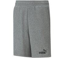 Puma ESS Sweat Shorts B children's shorts, gray 586972 03