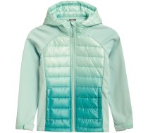 Girls' 4F softshell jacket, mint HJZ21 JSFD002A 47S