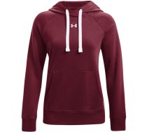 Under Armor Rival Fleece HB Hoodie women's sweatshirt burgundy 1356317 627