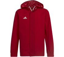 Children's jacket adidas Entrada 22 All Weather Jacket red HG6300