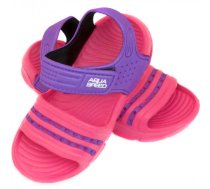 Aqua-speed Noli children's swimming pool flip-flops, pink and purple, col.39