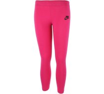 Nike G NSW Tight Club Logo children's leggings pink 844965 615