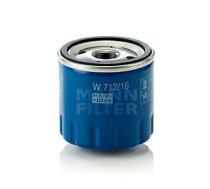 MANN-FILTER W712/16 (4), Eļļas filtrs