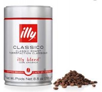 Illy espresso classico klasiskās grauzdētas kafijas pupiņas 250g