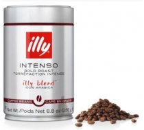 Illy espresso intenso bold grauzdētas kafijas pupiņas 250g