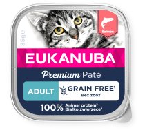 Eukanuba Cat Adult Grain Free Salmon Pate 85 g | 8710255189642