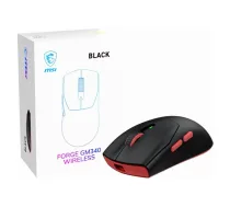 MSI MSI FORGE GM340 | Wireless | 2.4 GHz, Bluetooth, USB 2.0 FORGE GM340 W BLACK