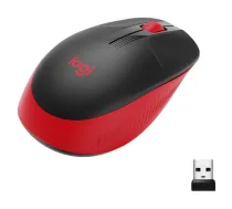 LOGITECH Logitech M190 Wireless Mouse - RED 910-005908