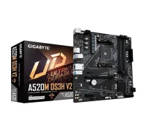 GIGABYTE Gigabyte A520M DS3H V2 AM4 DDR4 Micro A520M DS3H V2